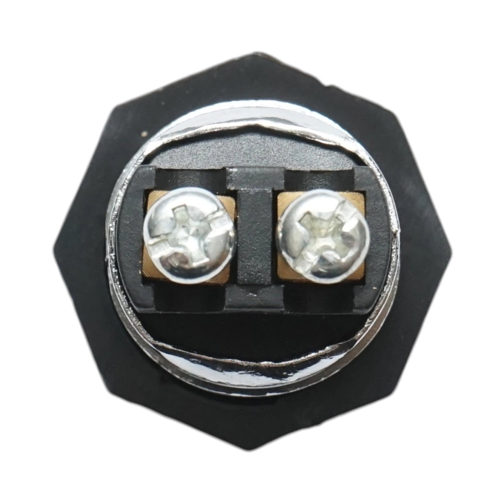 Pulsante di avviamento rosso universale a 2 pin 12V/10A–24V/5A
