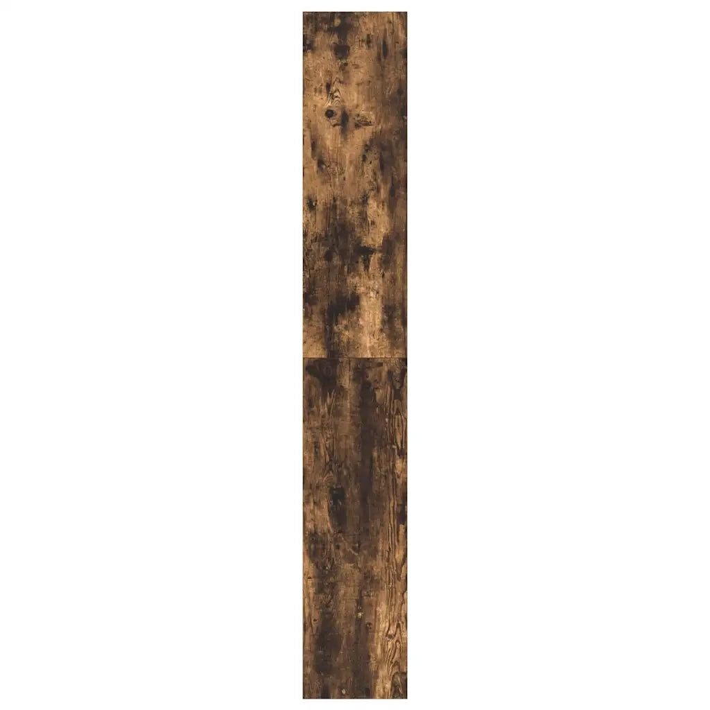Armadio per Libri con lo scaffale Rovere fumé 80 x 30 x 198 cm 3333920
