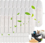 Set di 18 filtri per fonte di acqua per gatti DownyPaws con sensore di movimento wireless, filtro per fonte di acqua per gatti 2,5L automatica DPWFP6 DPWFP6SS (18 filtri + 18 spugne)