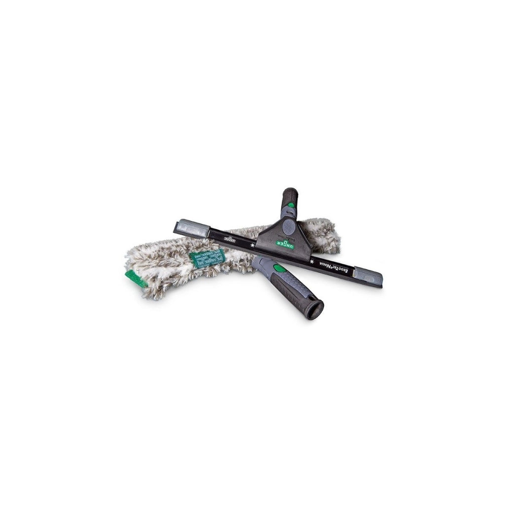 Kit Starter ErgoTec Ninja 3-in-1 (AKN10) Kit Pulizia Vetri Tergivetro e Lavavetro 35cm | UNGER
