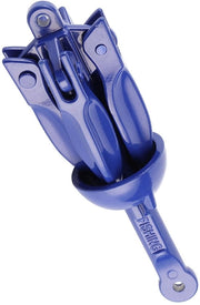 Anello di ormeggio portatile 4 punte - Lega di alluminio - Opaco - Accessori da pesca - Adatto per kayak/canoe - Leggero e duraturo - Anelli di ormeggio
