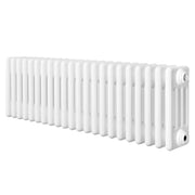 Radiatore Tradizionale 4 Colonne Orizzontale Bianco 300 x 1010 mm