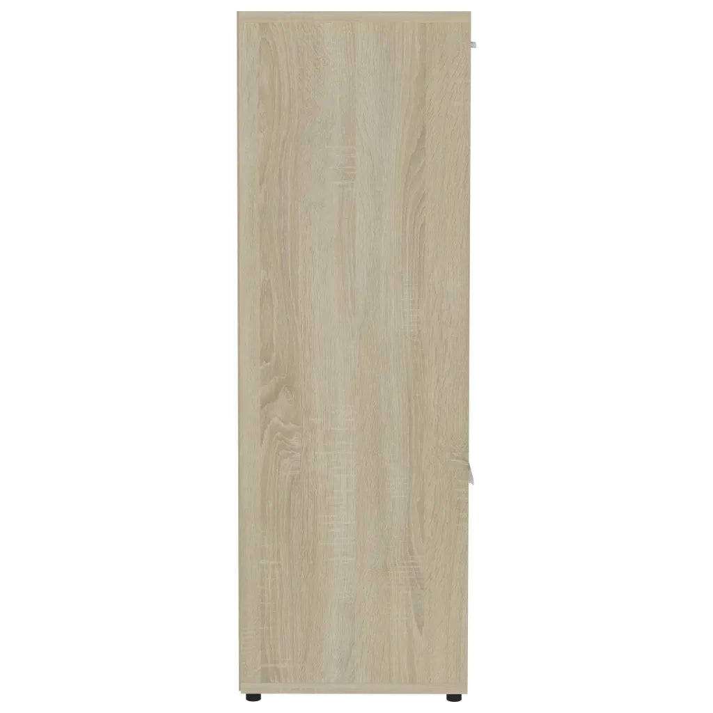 Libreria Rovere Sonoma 90x30x90 cm in Legno Multistrato 802933