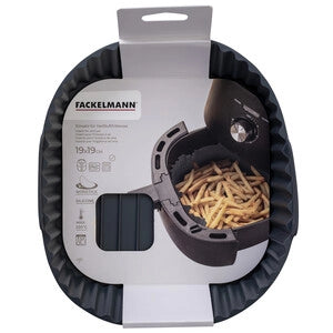 STAMPO QUADRATO SILICONE AIRFRYER 19CM- FACKELMANN- 2,0 pz
