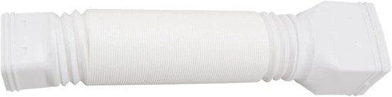 Accessori per tubo di scarico - Estensore di gomma per tubo di scarico - Materiale PE/ABS - Lunghezza 20-59 pollici - Facile da collegare