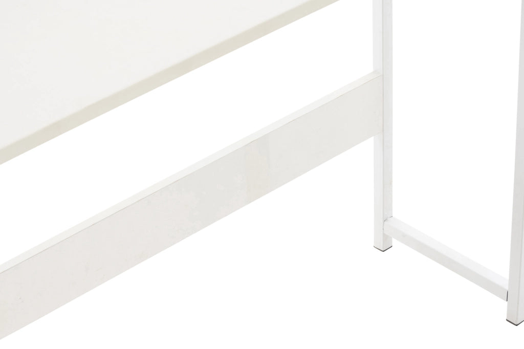 Scrivania studio Widnes bianco/bianco