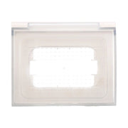 Placca Custodia IP44 3P Bianco Universale Per Scatola 503 Compatibile Bticino Vimar Gewiss