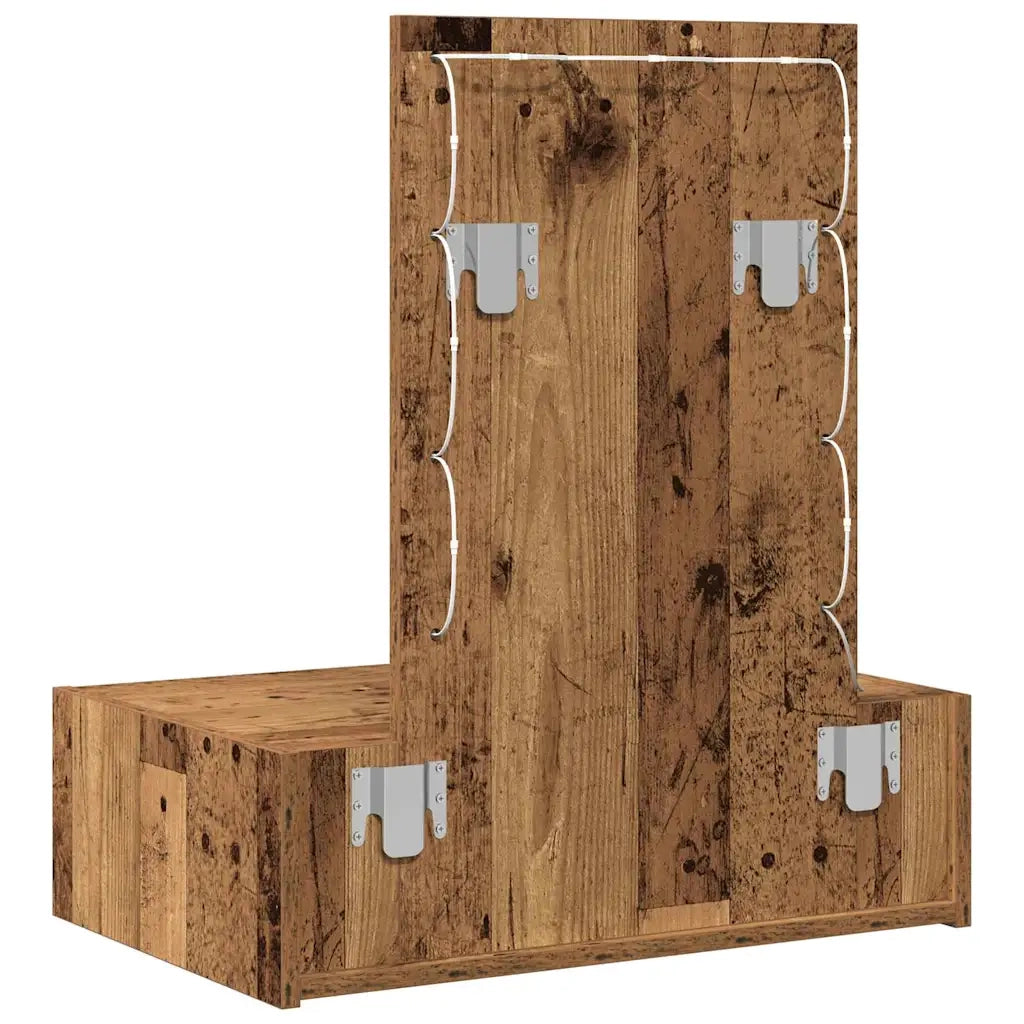 Tavolo da Trucco Marrone 60 x 40 x 70 cm Legno ingegnerizzato 865224