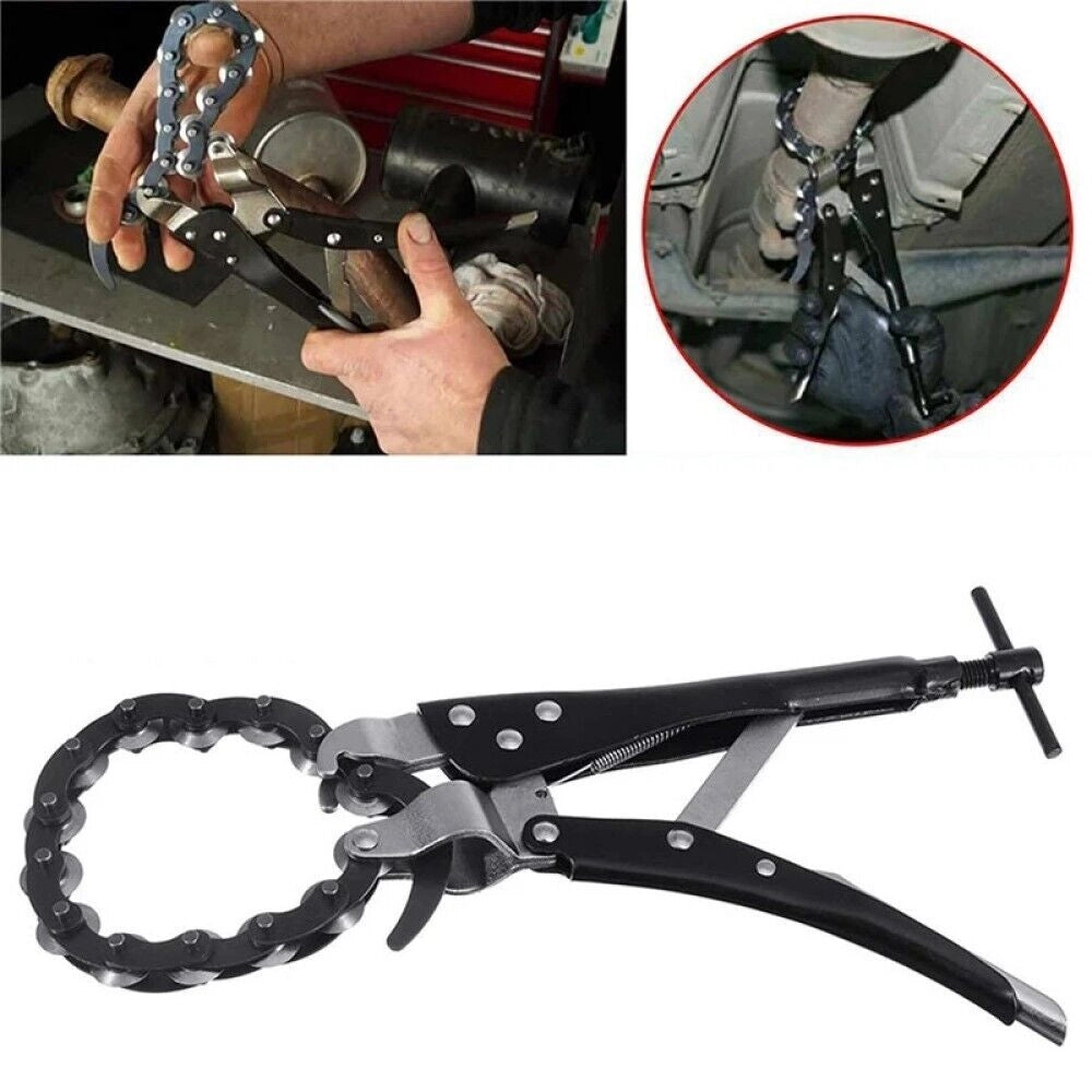 Pinza tagliatubi a catena per tubi di scarico scappamento auto 19 - 80mm 20789