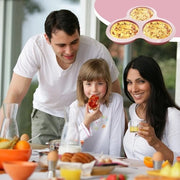 Frittello a Vapore per Uova - 3 Cavità - Silicone - Adatto per 6QT - Forma di Uovo - Facile da Pulire - Uova senza Guscio