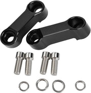 Adattatore per specchiera posteriore per motociclette in lega di alluminio - 10 mm - Altezza regolabile - Adatto per motociclette