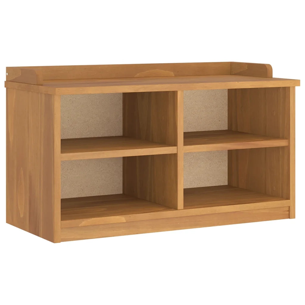 Panca da Corridoio SANDNES 87x40x50 cm Legno Massello di Pino 4010457