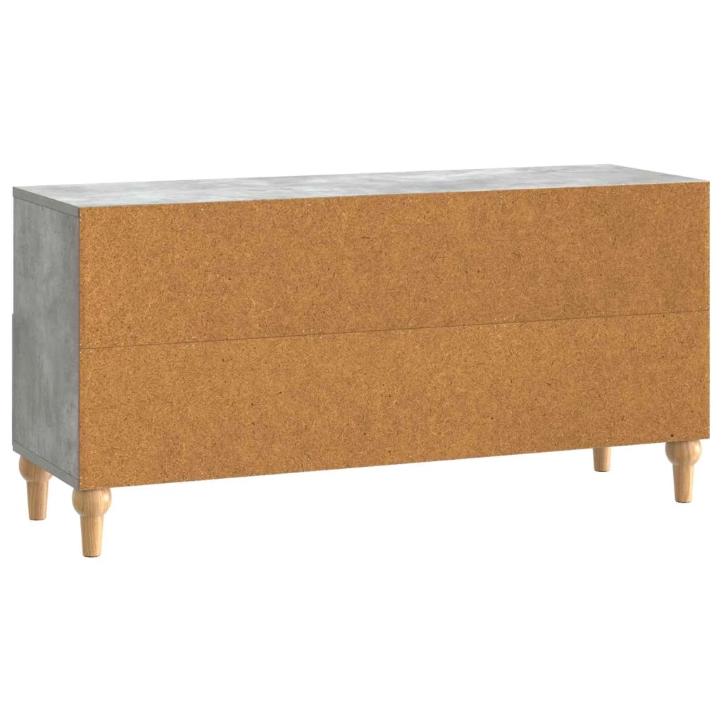 Mobile TV-Credenza per TV Grigio Cemento 102 x 34,5 x 50 cm 407776