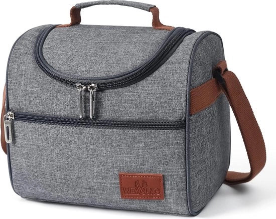 Borsa isolante per trasporto alimenti, borsa portatile mini per pranzo, borsa isolata, borsa per pranzo, borsa picnic per lavoro, scuola, picnic