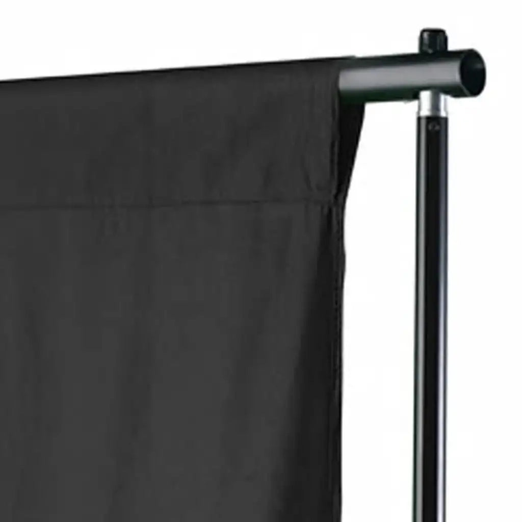 Fondale in Cotone Nero 500x300 cm CFW6255737