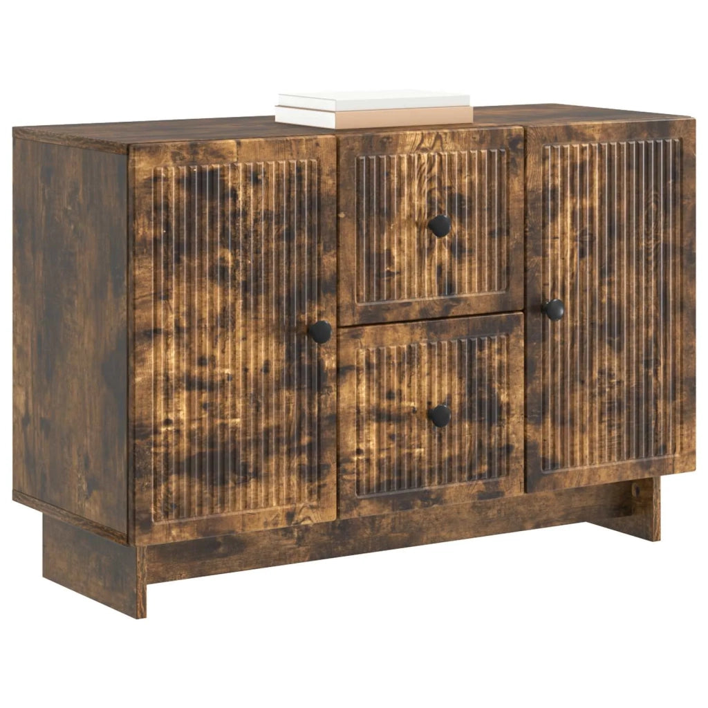 Credenza Rovere Fumo 89 x 34,5 x 60 cm Legno ingegnerizzato 893970