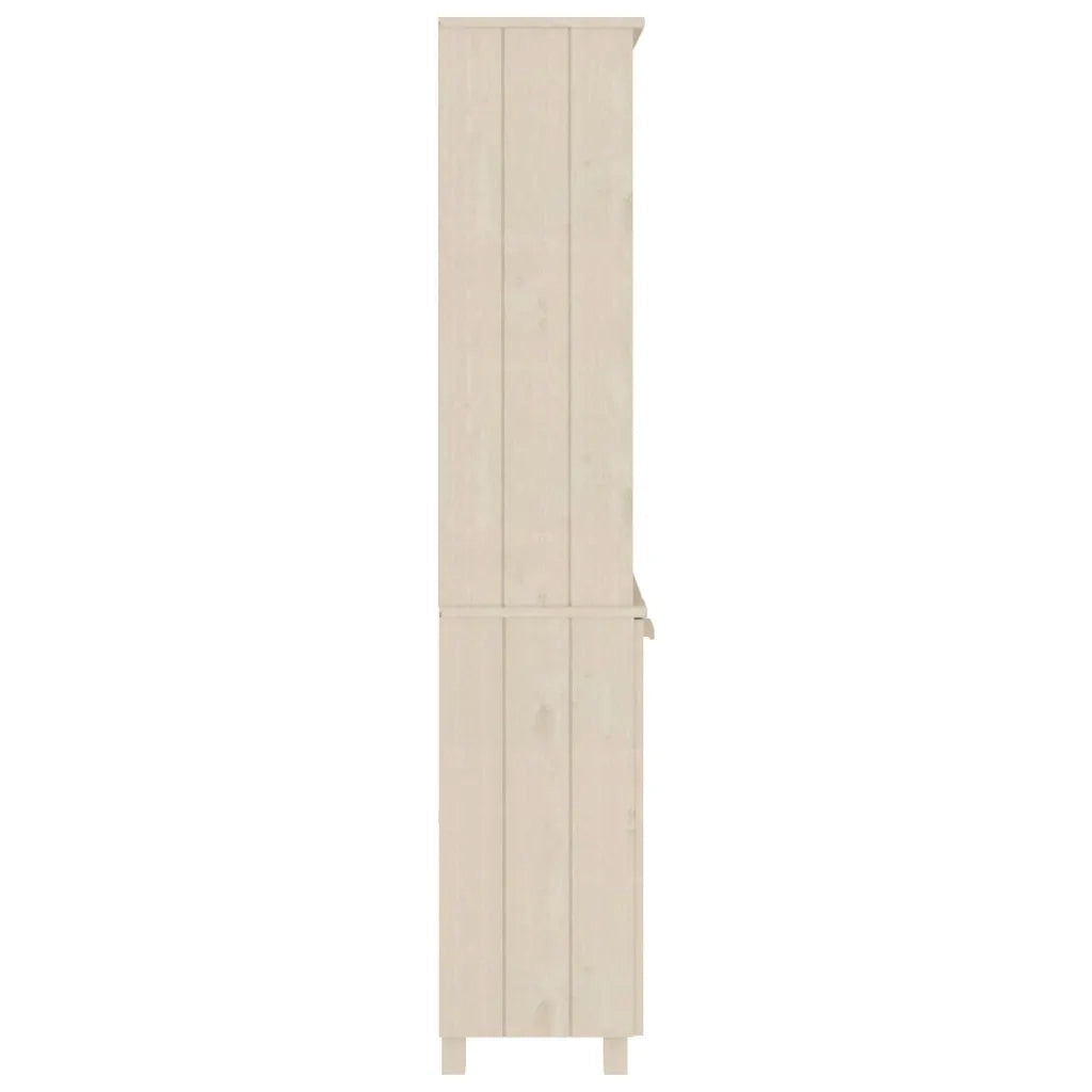 Credenza HAMAR in Legno Massello di Pino Marrone 3100930