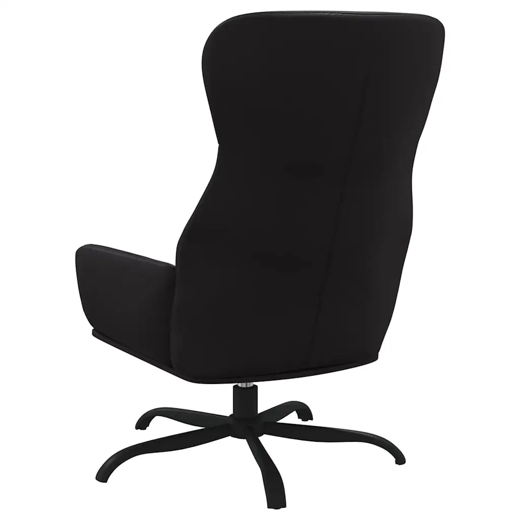 Divano Sedia-Poltrona Reclinabile Nera in Similpelle 272237