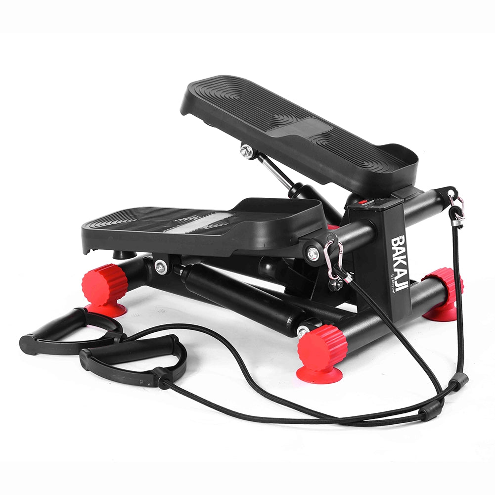 Stepper Multifunzione 3in1 con Pedali Antiscivolo e Bande di Resistenza Fitness