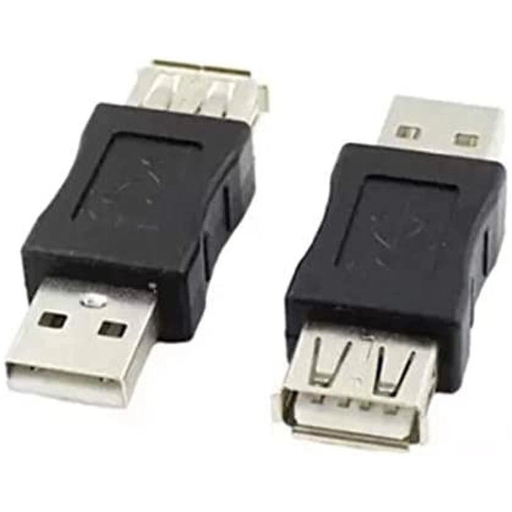 Trade Shop - Connettore Dati Adattatore Usb Maschio-usb Femmina Presa Accoppiatore Cavo C-060 -