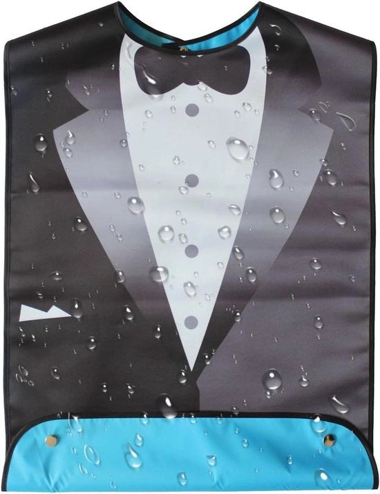 Costume da uomo umoristico, stile bandana, impermeabile, un pezzo.