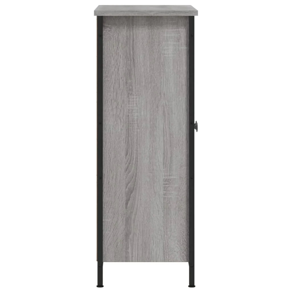 Credenza buffet cassettiera mobile contenitore organizer cucina soggiorno salonsonoma 70 x 30 x 80 cm pannelli compositi grigio 02_0036503