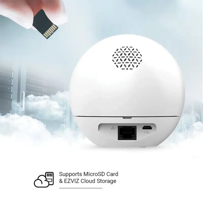 EZVIZ C6 Telecamera Wi-Fi Interno 2K+ Videocamera Sorveglianza Rotazione a 360°