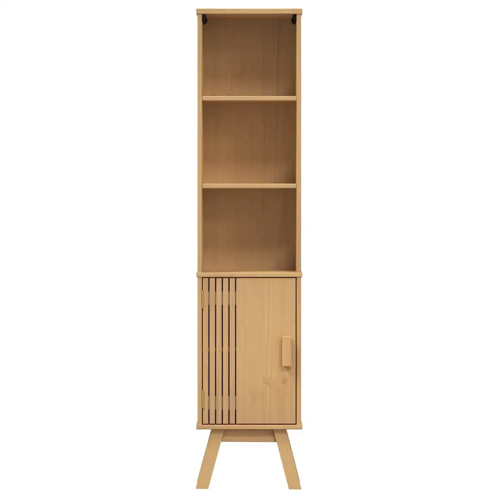 Mobile da Bagno con lo scaffale Olden Marrone 35 x 30 x 159 cm 42001359