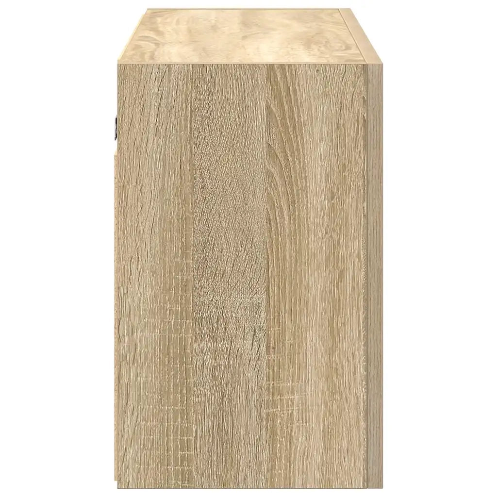 vidaXL Mobile da Bagno Rovere Sonoma 100x25x40 cm in Truciolato