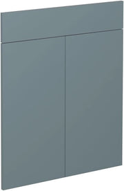 Frontale cucina R-Line, Grigio-blu, 59.2 x 70.8 cm frontale del mobile per mobile base con cassetti