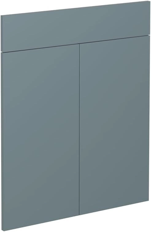 Frontale cucina R-Line, Grigio-blu, 59.2 x 70.8 cm frontale del mobile per mobile base con cassetti