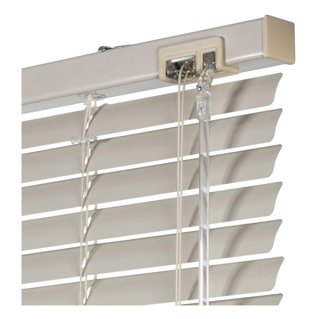 VIEWTEX Veneziana in alluminio  25mm sabbia  120 X 175cm - Made in Europe - 5 anni di garanzia