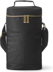 Borsa di vino isolata - 4 bottiglie da viaggio, portabottiglie imbottita con manico e cinghia regolabile - beige - per gli amanti del vino