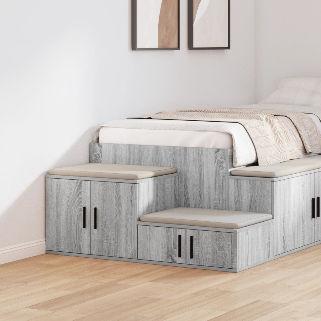 Armadio di stoccaggio  Grigio Sonoma 103x41x40 cm in legno ingegnerizzato