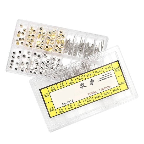 Set di accessori orologio in acciaio inossidabile - duraturo e resistente - parti di orologio - allungamento e copertura in acciaio inossidabile - modello [inserire modello] - codice prodotto [inserire codice prodotto]