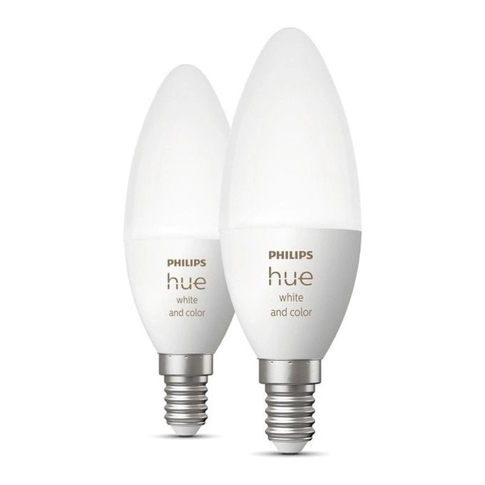 Philips Hue White and Color ambiance 2 Lampadine Smart E14 25 W