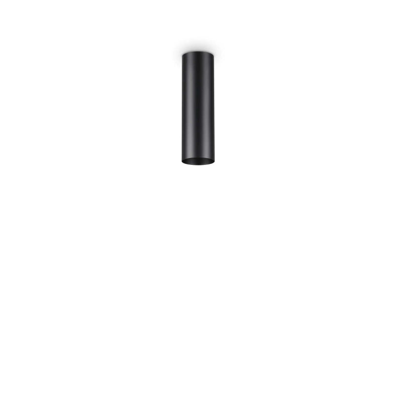 Lampada Da Soffitto Look Pl1 H20 Nero Ideal-Lux