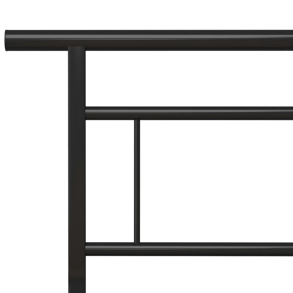 Giroletto Nero in Metallo 140x200 cm 324829