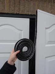Kit di garage a doppia presa per sigillatura di fessure nera 7 m - 05AM054007MBL