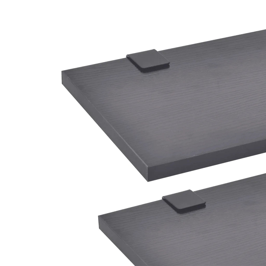 Set Mobili da Bagno con Lavabo 8 pz Nero 272233