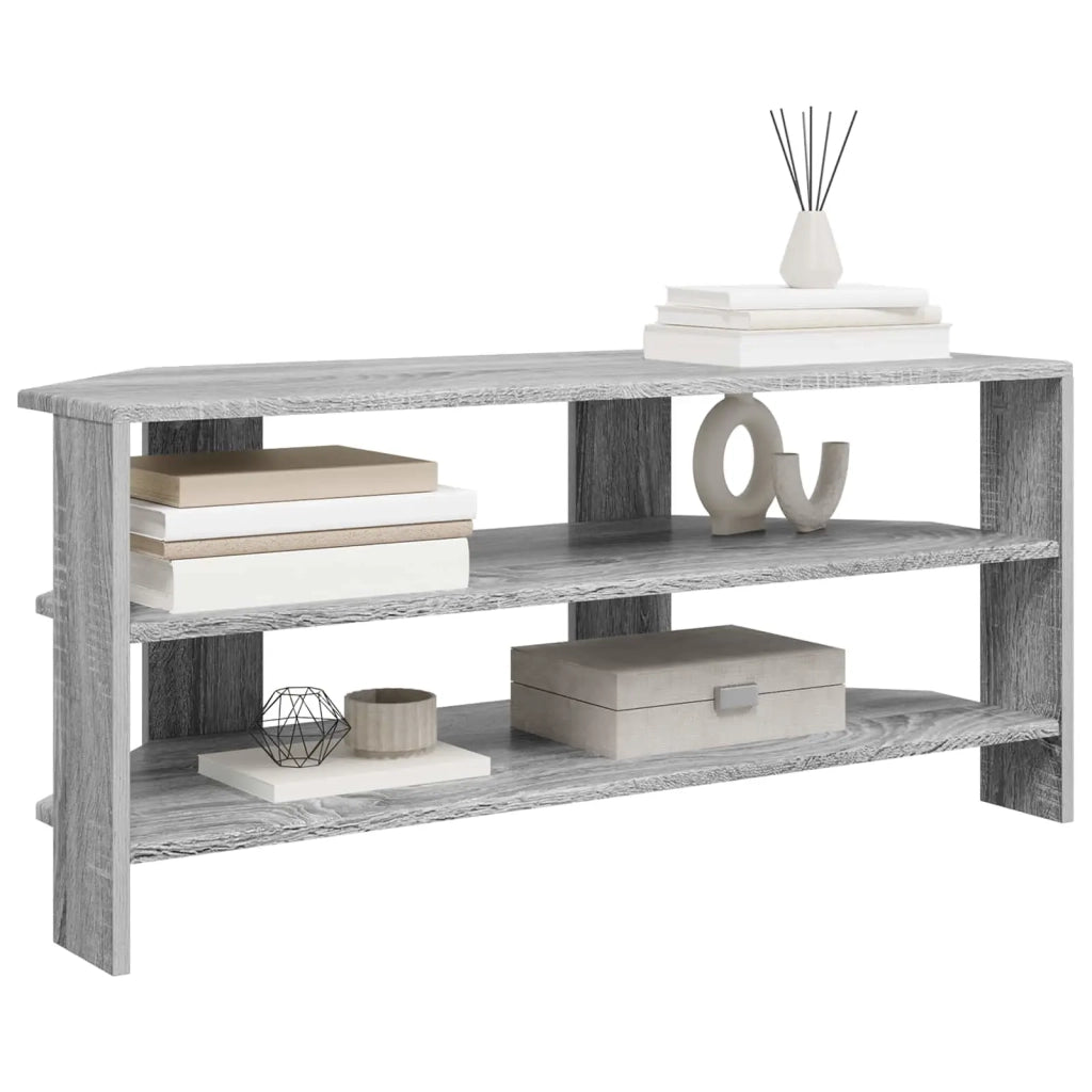 MobileTVAngolare 102x40,5x45cm Grigio Sonoma 889771