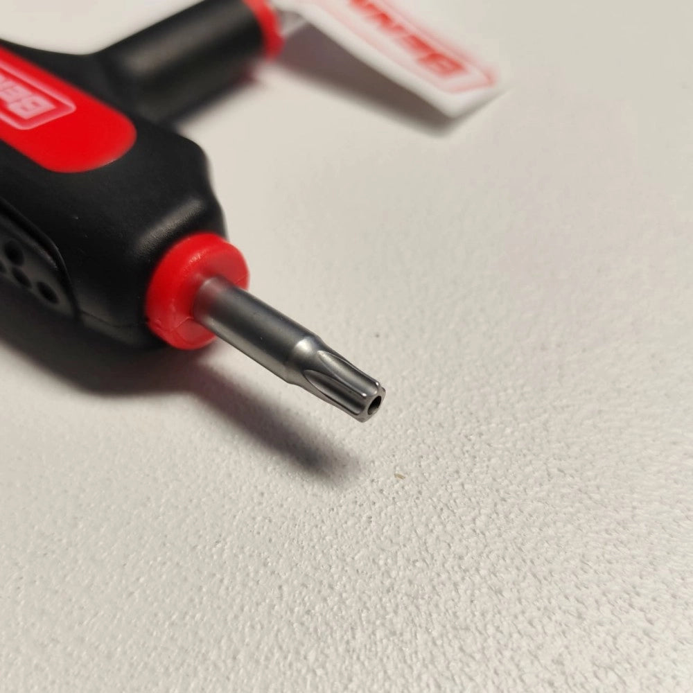 Benmam t10 chiave torx forato con manico a t