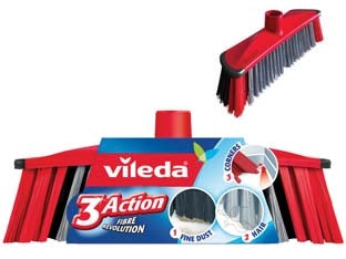 SCOPA DOMESTICA 3 ACTION - 6 pezzi VILEDA