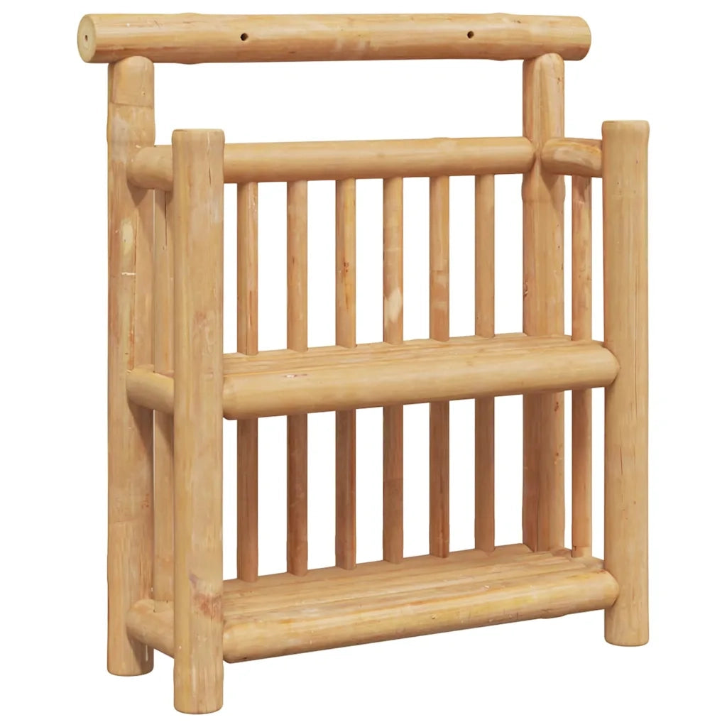 vidaXL Scaffale da parete Marrone 40 x 13 x 44 cm Bambù