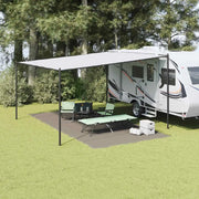 Tappeto da Tenda Grigio chiaro 600 × 300 cm Polietilene 42000199