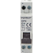 INTERRUTTORE MAGNETOTERMICO 1 POSTO AIGOSTAR - 1 P+N VOLT 230 A 16 KA 4,5 BIPOLARE- 4 pezzi