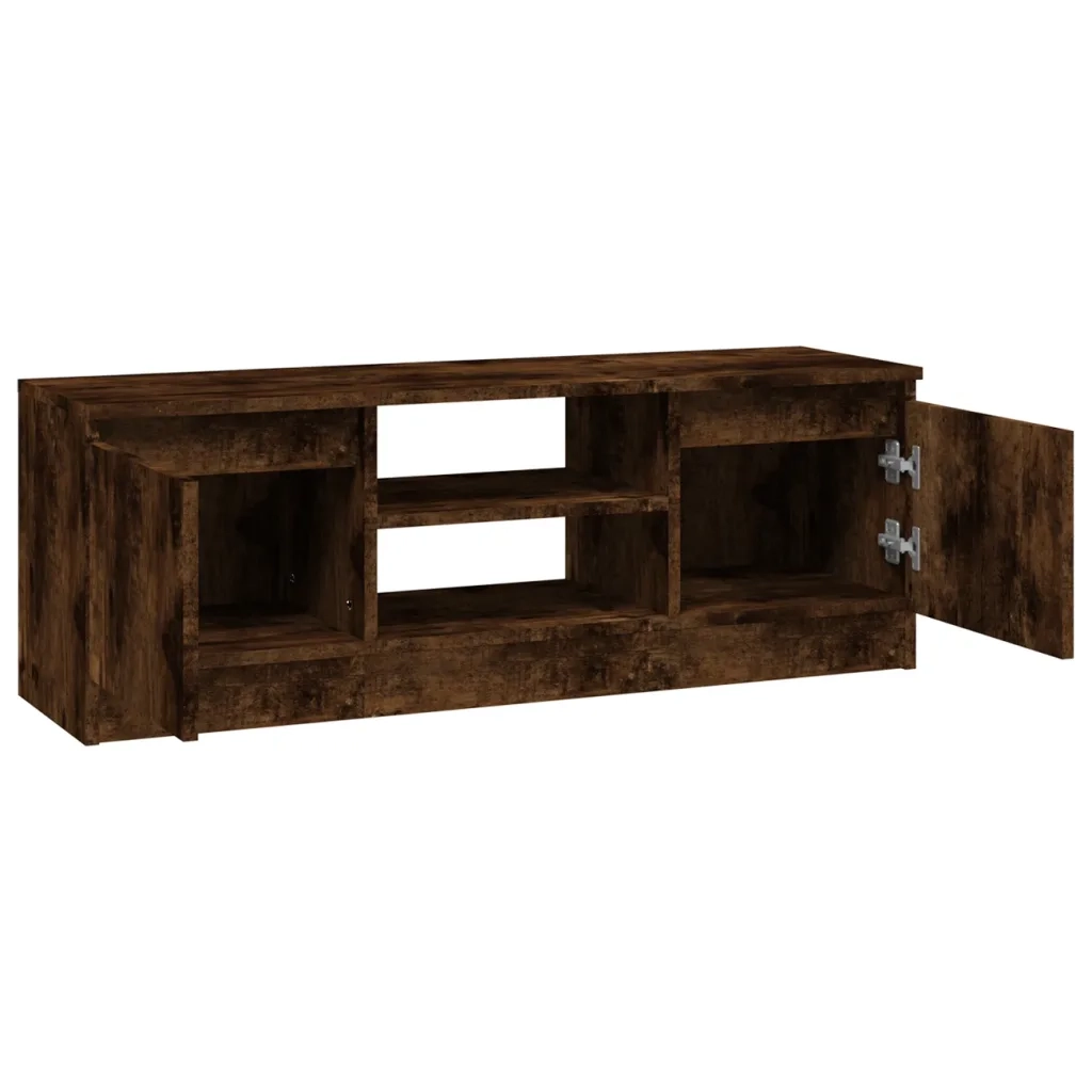 Mobile TV | Armadietto TV | Mobile Porta TV con Anta Rovere Fumo 102x30x36 cm