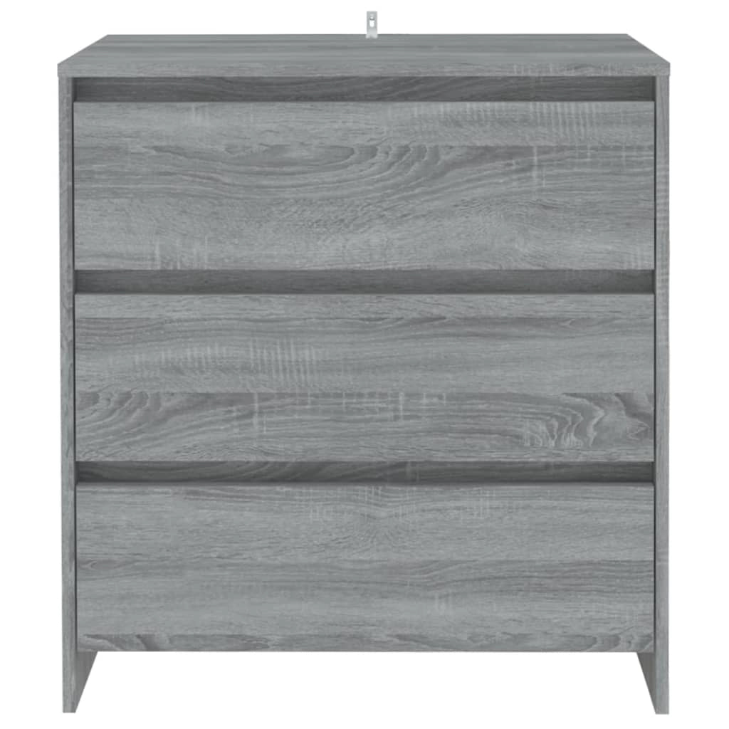 Buffet credenza cassettiera armadio mobile contenitore organizer per cucina soggiorno salotto Sonoma 70 x 41 x 75 cm legno ingegnerizzato grigio 02_0036520