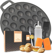 Impastatrice Poffertjes Combo Pack – Crea 30 Deliziosi Poffertjes a Casa 

Modello: PP-101
Capacità: 30 poffertjes
Potenza: 600 W
Dimensioni: 18 x 18 x 15 cm
Peso: 2,5 kg