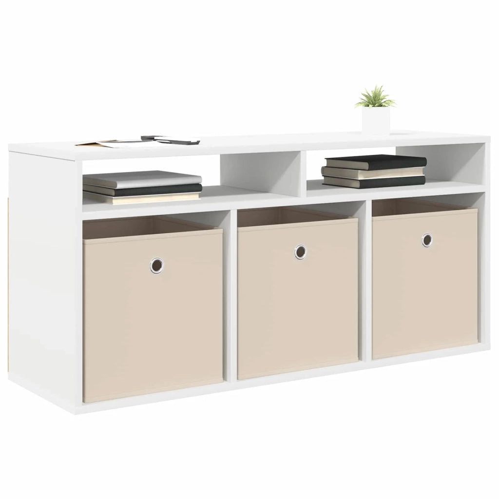 Lowboard con cassetto Bianco 102 x 32 x 48,5 cm CFW9348852
